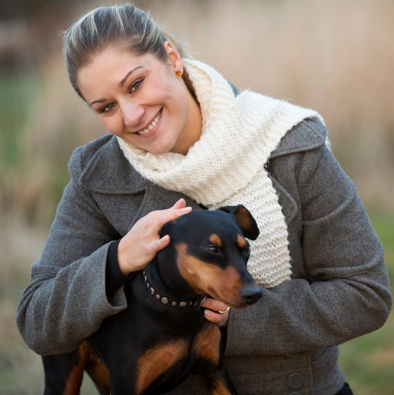 Innbilt svangerskap hund slikker